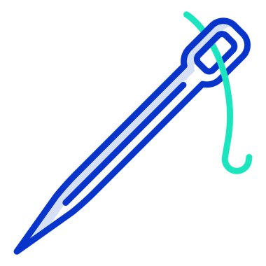 Kalem. Web simgesi basit illüstrasyon