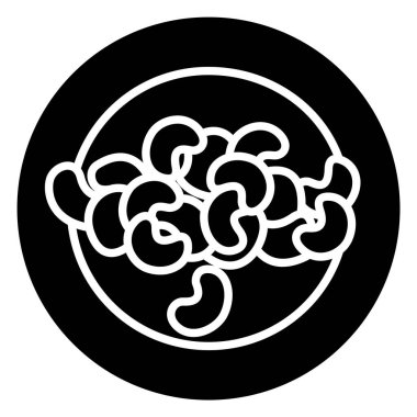 beyin ikonu vektör illüstrasyonu