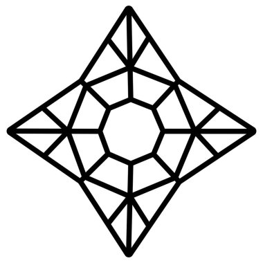 Mücevher. Web simgesi basit illüstrasyon