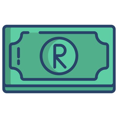 para kartı vektör simgesi, banknot