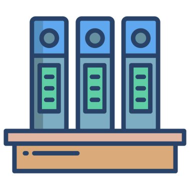 Basit vektör simgesi, Arşivlerin çizimi