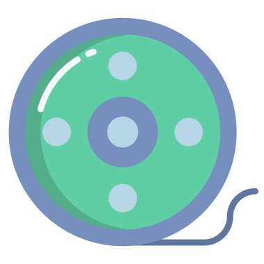 Makara. Web simgesi basit illüstrasyon