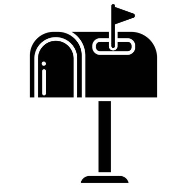 posta simgesi, vektör illüstrasyonu 