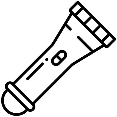 el feneri. Web simgesi basit illüstrasyon