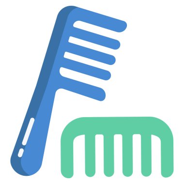 Tarak. Web simgesi basit tasarım