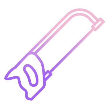 Kesici. Web simgesi basit illüstrasyon