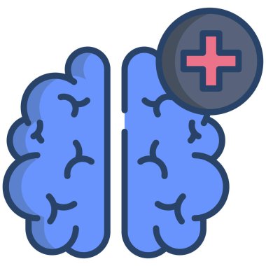 Zihinsel Sağlık Vektör Çizimi arka planı 