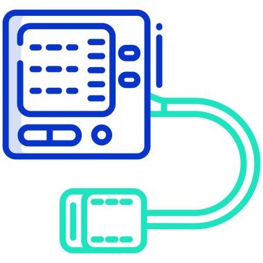 Kan Baskısı simgesinin vektör illüstrasyonu