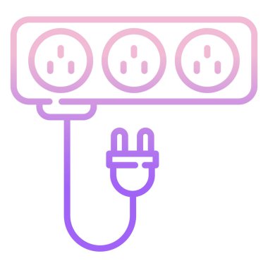 Tak vektör satırı simgesi