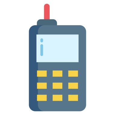 telefon web simgesi, vektör çizim