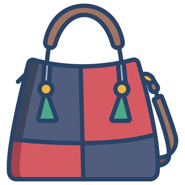 Handbag Icon Simple Vector Illustration — Stock Vector