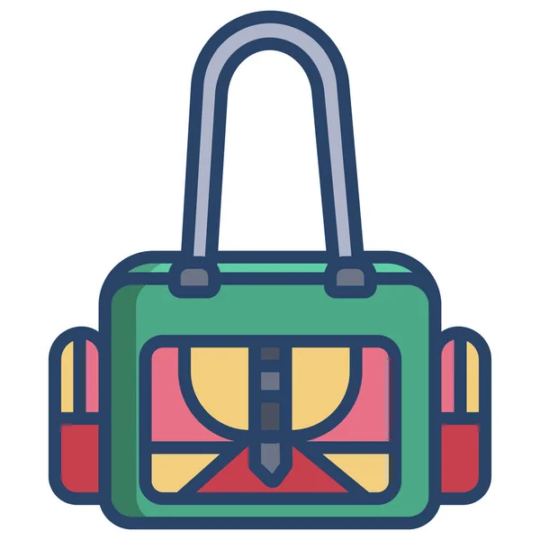 Handbag Icon Simple Vector Illustration — Stock Vector