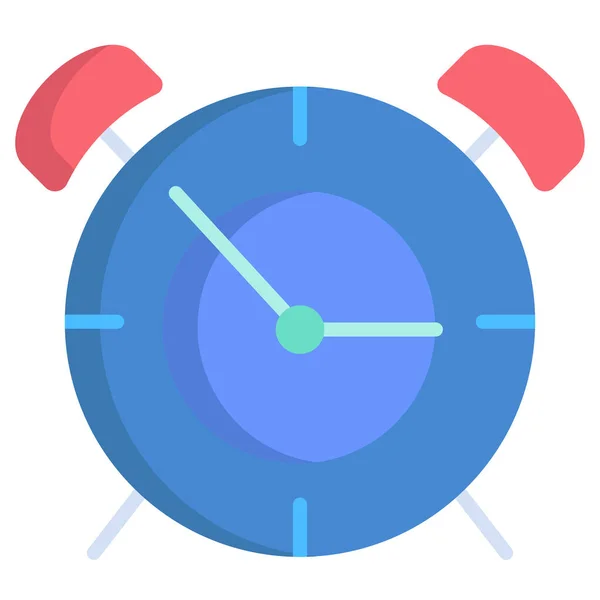 Ilustración Vectorial Del Reloj Despertador — Vector de stock