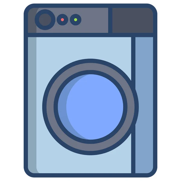 Lavadora Icono Simple Ilustración Vectorial — Vector de stock