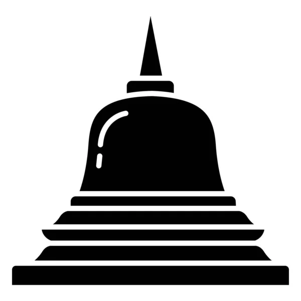 아이콘 Borobudur — 스톡 벡터