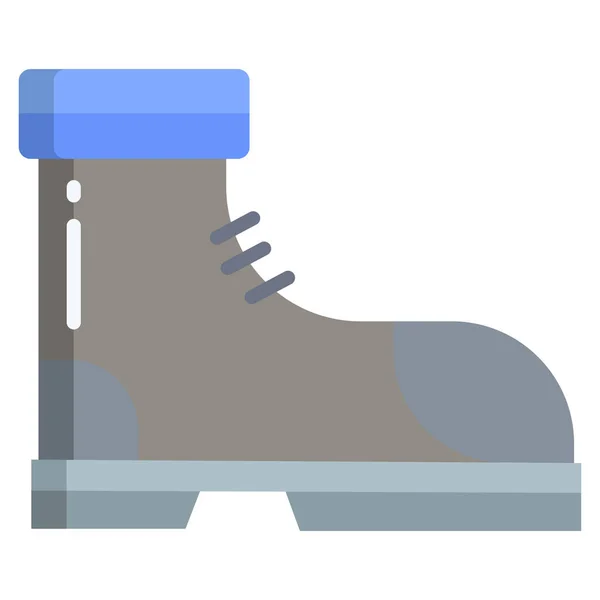 Bottes Icône Web Illustration Simple — Image vectorielle