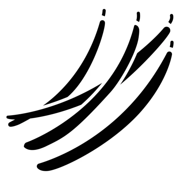 Bohnen Web Symbol Einfache Illustration — Stockvektor