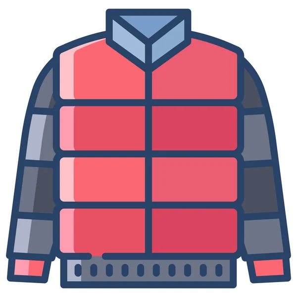 Vektor Illustration Einer Sportjacke — Stockvektor