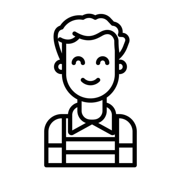 Avatar Pictogram Web Vector Illustratie — Stockvector