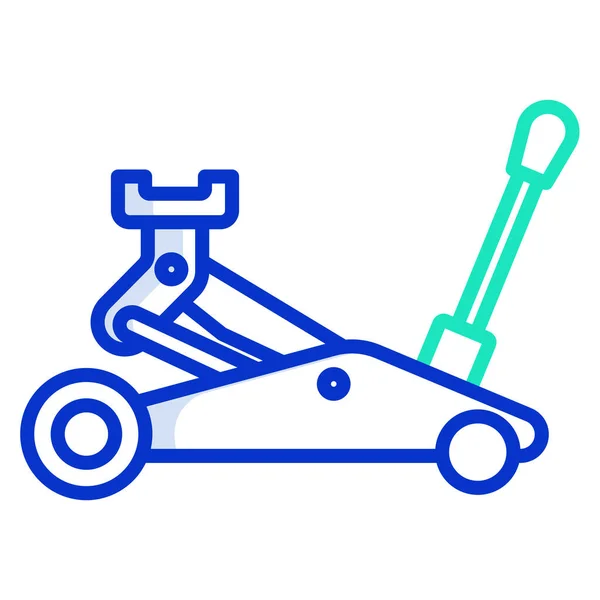 Scooter Icono Web Ilustración Simple — Vector de stock