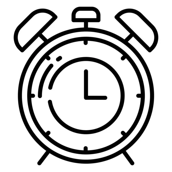 Horloge Icône Web Illustration Simple — Image vectorielle