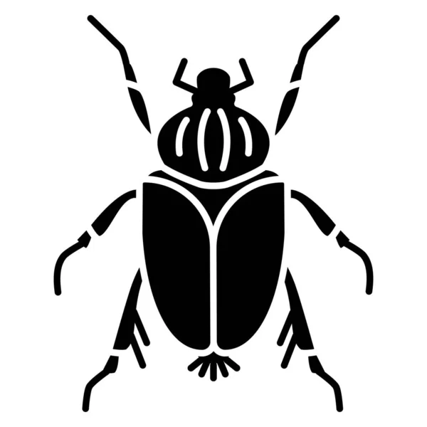 Ikona Hmyzu Vektorová Ilustrace — Stockový vektor