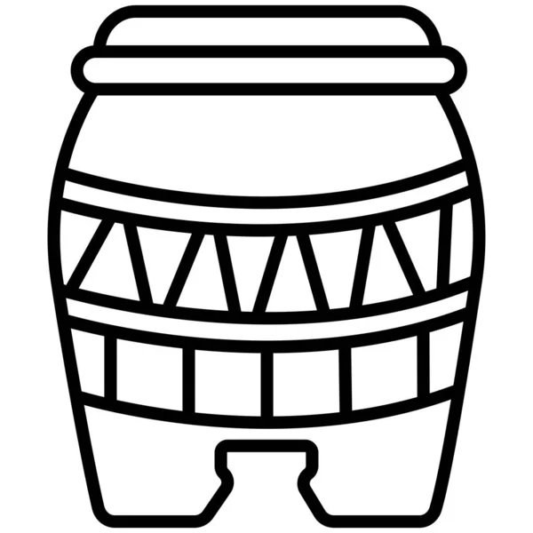 Bier Web Symbol Einfache Illustration — Stockvektor