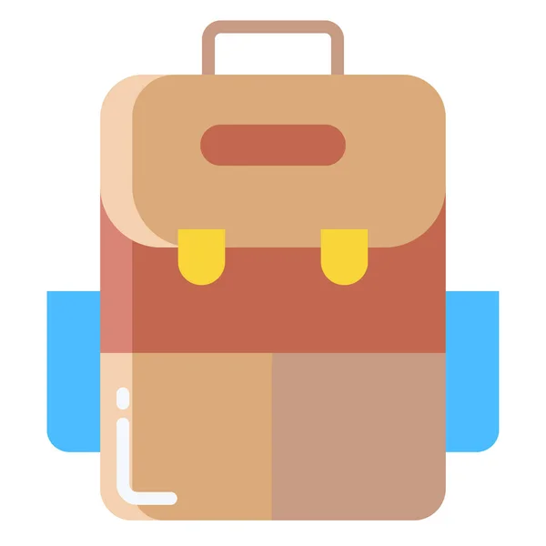 Vector Ilustración Mochila — Vector de stock