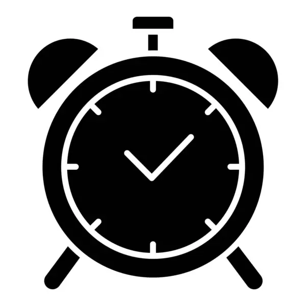 Ilustración Vectorial Del Reloj Despertador — Archivo Imágenes Vectoriales