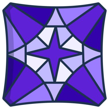 Mücevher. Web simgesi basit illüstrasyon