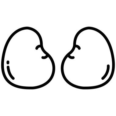 Bir bebeğin vektör illüstrasyonu