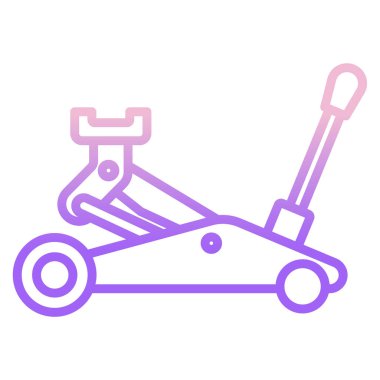 Mobilet. Web simgesi basit illüstrasyon