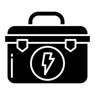 Araç kutusunun vektör illüstrasyonu