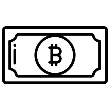 Para için. Web simgesi basit illüstrasyon