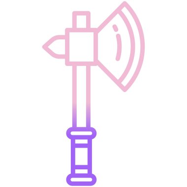 Balta ağ simgesi, vektör illüstrasyonu 