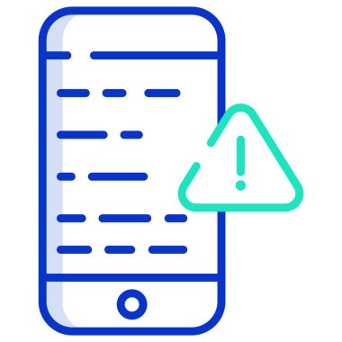 Hata. Web simgesi basit illüstrasyon