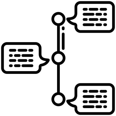 Teknoloji. Web simgesi basit tasarım