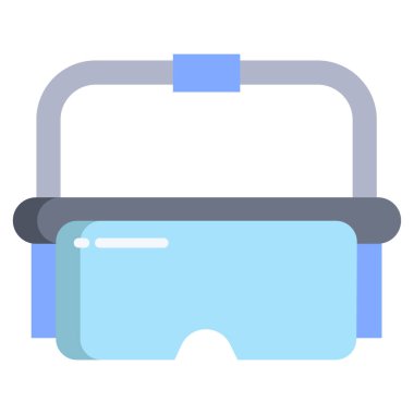 Basit vektör simgesi, Güvenlik Gözlüklerinin çizimi