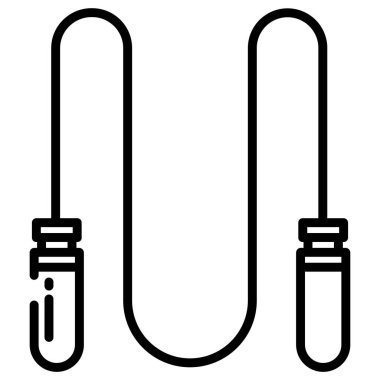 İp. Web simgesi basit illüstrasyon