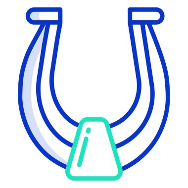 At nalı vektör resimleme arkaplanı 
