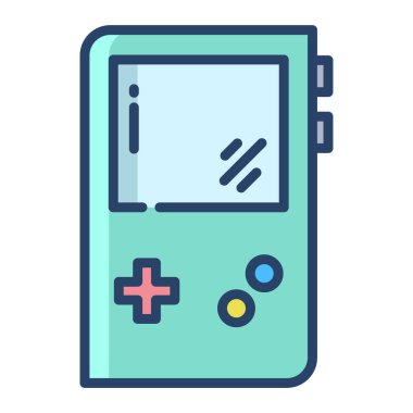 oyun konsolu vektör çizimi