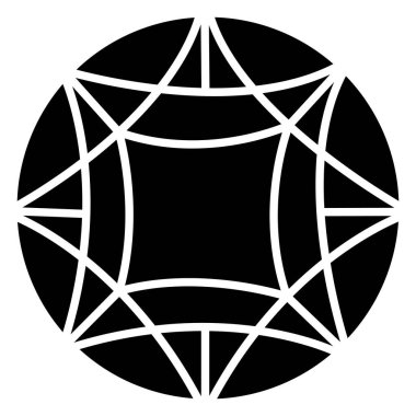 Mücevher. Web simgesi basit illüstrasyon