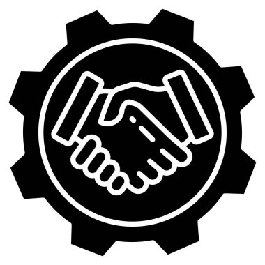 Destek vektör satırı simgesi.