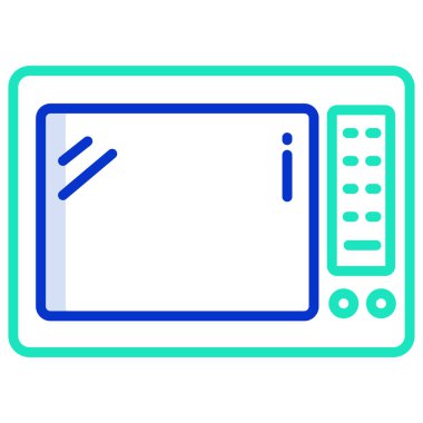 Mikrodalga fırın. Web simgesi