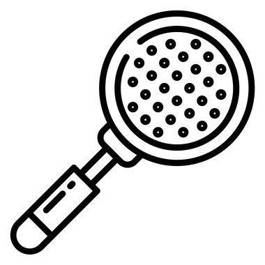 büyütme cam vektör simgesi