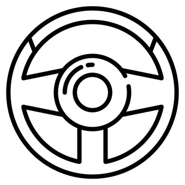 Basit vektör simgesi, direksiyon çizimi