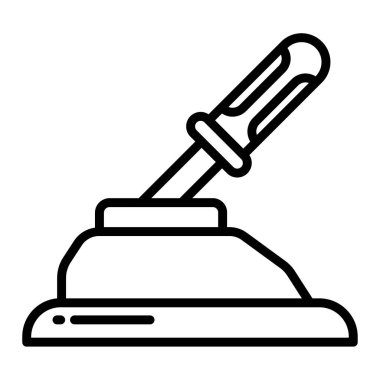 El freni vektör resimleme arkaplanı 