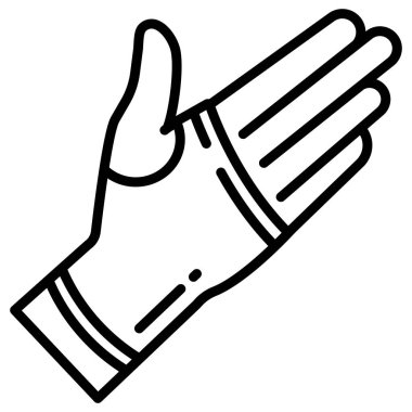 Elini ver. Web simgesi basit illüstrasyon