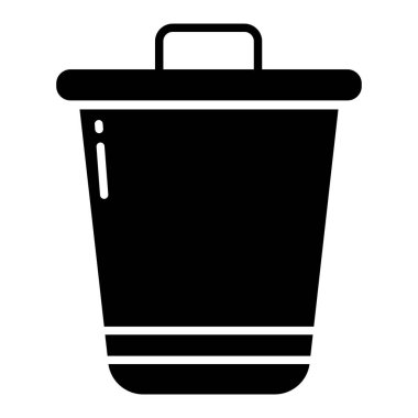 vektör çizim tasarım kova simgesinin 