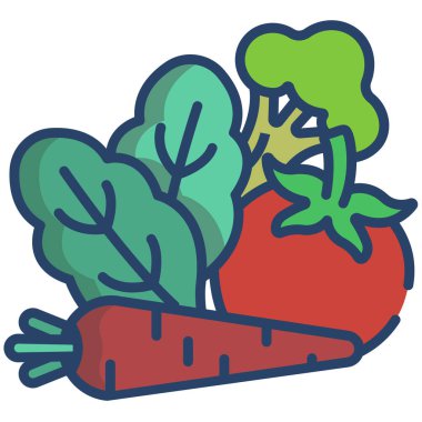 Yeşil bitki. Basit tasarım